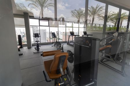 Apartamento para alugar com 32m², 1 quarto e sem vaga Apartamento para alugar com 32m², 1 quarto e sem vagaÁrea Comum - Academia