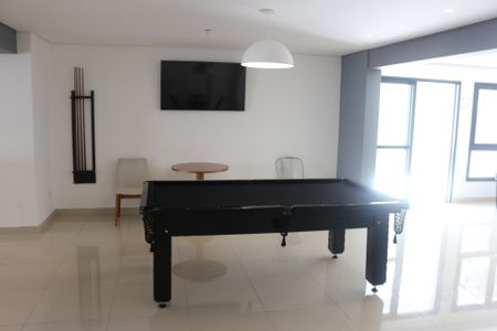 Studio à venda com 42m², 1 quarto e 1 vagaSalão de jogos