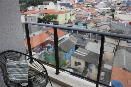 Studio à venda com 42m², 1 quarto e 1 vagaVaranda