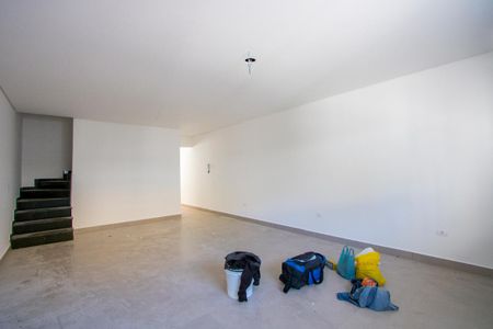 Sala de casa à venda com 3 quartos, 126m² em Vila Pires, Santo André