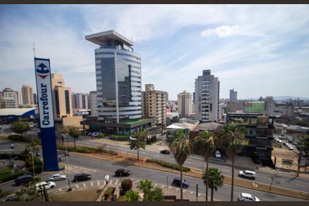 Vista da Sala de apartamento para alugar com 1 quarto, 37m² em Parque Campolim, Votorantim