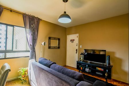 Sala de apartamento à venda com 2 quartos, 62m² em Jardim Bela Vista, Santo André