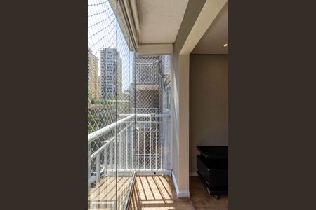 Varanda Sala de apartamento para alugar com 2 quartos, 50m² em Vila Andrade, São Paulo