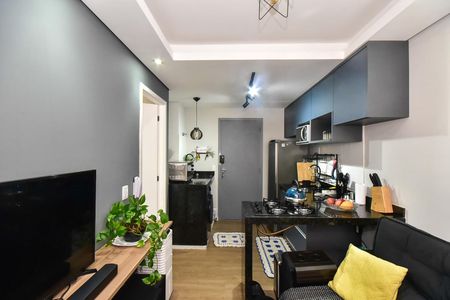 Sala de apartamento à venda com 1 quarto, 24m² em Panamby, São Paulo