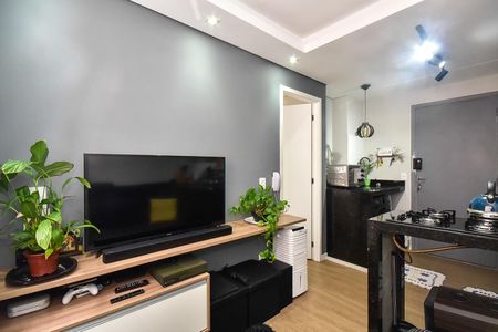Sala de apartamento à venda com 1 quarto, 24m² em Panamby, São Paulo