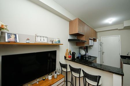 Sala de apartamento à venda com 1 quarto, 35m² em Vila Tolstoi, São Paulo