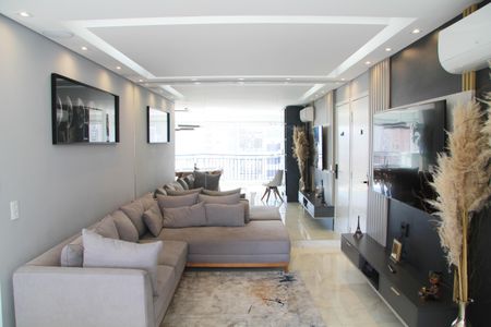 Sala  de apartamento à venda com 2 quartos, 83m² em Picanço, Guarulhos