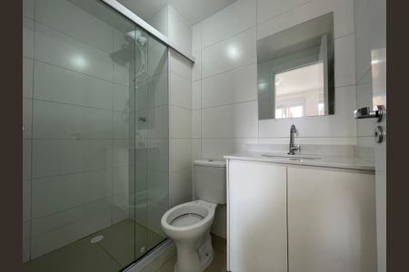 Apartamento para alugar com 29m², 1 quarto e sem vaga Apartamento para alugar com 29m², 1 quarto e sem vagaBanheiro da Suíte
