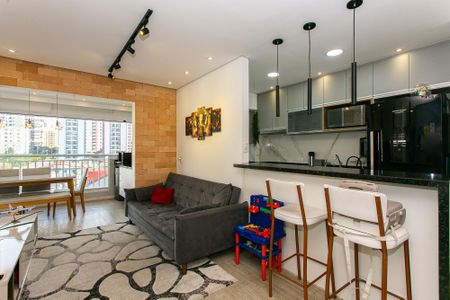 Apartamento à venda com 63m², 2 quartos e 1 vagaSala