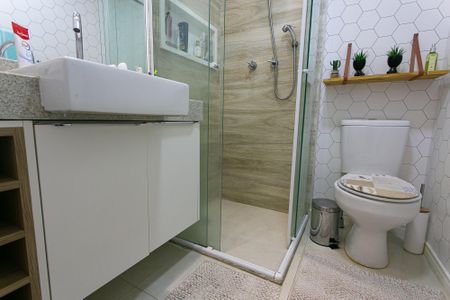 Apartamento à venda com 63m², 2 quartos e 1 vagaBanheiro da Suíte