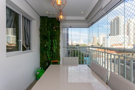 Varanda Gourmet de apartamento à venda com 2 quartos, 63m² em Tatuapé, São Paulo