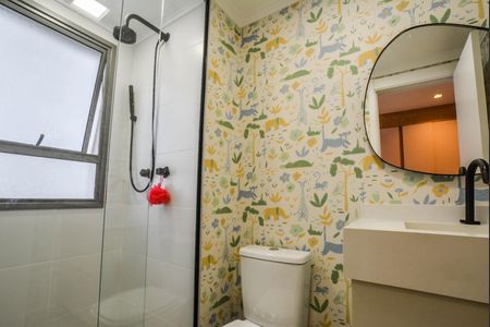 Apartamento à venda com 128m², 3 quartos e 3 vagasBanheiro da Suíte 2