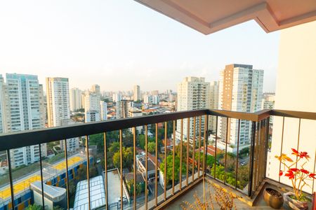 Sacada da Sala de apartamento à venda com 3 quartos, 104m² em Vila Mascote, São Paulo