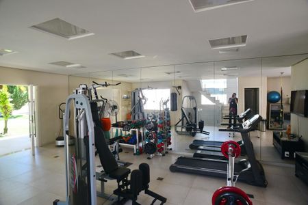 Casa de condomínio à venda com 1370m², 5 quartos e 10 vagasÁrea comum - Sala de Musculação