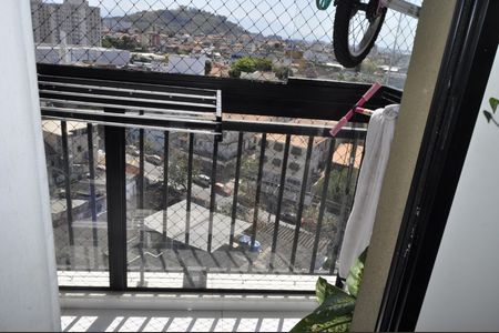 Varanda de apartamento à venda com 3 quartos, 68m² em Del Castilho, Rio de Janeiro