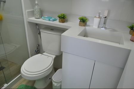 Apartamento à venda com 68m², 3 quartos e 1 vagaBanheiro da Suíte