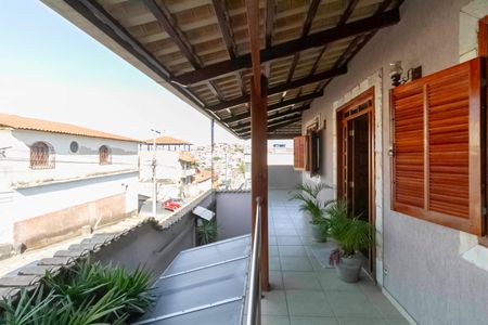 Varanda da Sala 2 de casa à venda com 3 quartos, 220m² em Coqueiros, Belo Horizonte