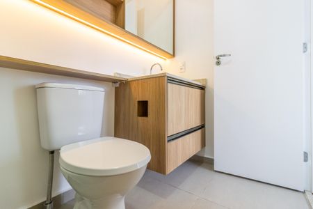 Studio para alugar com 28m², 1 quarto e sem vagaBanheiro