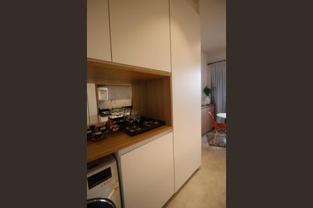 Studio à venda com 28m², 1 quarto e sem vagaCozinha