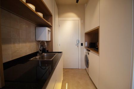 Studio à venda com 28m², 1 quarto e sem vagaCozinha