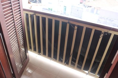 Sacada da Suíte 1 de casa para alugar com 3 quartos, 214m² em Olímpico, São Caetano do Sul