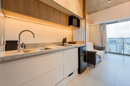 Studio para alugar com 22m², 1 quarto e sem vagaCozinha