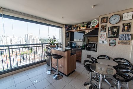 Varanda da Sala de apartamento à venda com 2 quartos, 94m² em Ipiranga, São Paulo