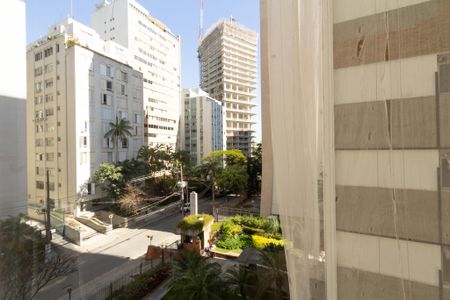 Vista Sala de apartamento para alugar com 3 quartos, 158m² em Itaim Bibi, São Paulo