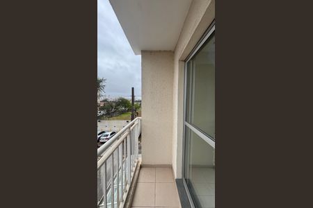 Varanda da Sala de apartamento à venda com 2 quartos, 50m² em Vila Homero Thon, Santo André