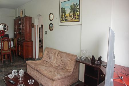 Sala de apartamento para alugar com 3 quartos, 100m² em Campo Grande, Santos