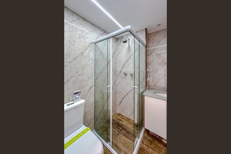 Studio para alugar com 24m², 1 quarto e sem vaga Studio para alugar com 24m², 1 quarto e sem vagaBanheiro