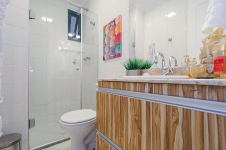 Apartamento à venda com 74m², 2 quartos e 2 vagasBanheiro