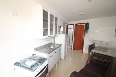 Sala/Cozinha de apartamento para alugar com 1 quarto, 25m² em Vila Nivi, São Paulo