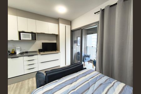 Studio para alugar com 27m², 1 quarto e sem vagaQuarto