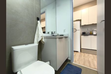 Studio para alugar com 27m², 1 quarto e sem vagaBanheiro