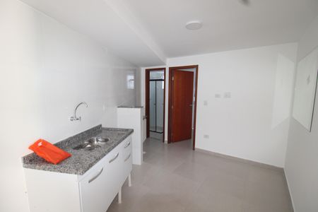 Sala/Cozinha  de apartamento para alugar com 1 quarto, 25m² em Vila Nivi, São Paulo
