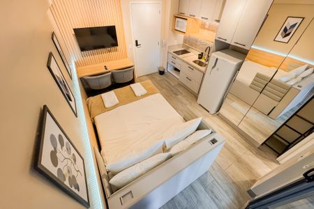 Studio à venda com 22m², 1 quarto e sem vaga Studio à venda com 22m², 1 quarto e sem vagaStudio