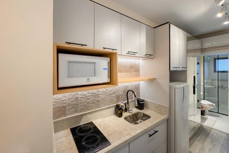 Studio à venda com 22m², 1 quarto e sem vaga Studio à venda com 22m², 1 quarto e sem vagaCozinha