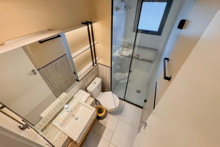 Studio à venda com 22m², 1 quarto e sem vaga Studio à venda com 22m², 1 quarto e sem vagaBanheiro