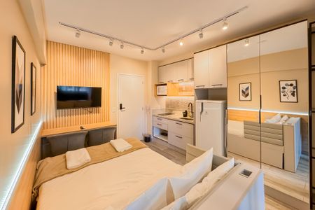 Studio à venda com 22m², 1 quarto e sem vaga Studio à venda com 22m², 1 quarto e sem vagaStudio