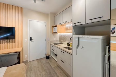Studio à venda com 22m², 1 quarto e sem vaga Studio à venda com 22m², 1 quarto e sem vagaCozinha