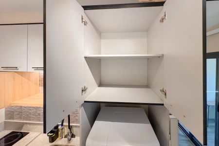 Studio à venda com 22m², 1 quarto e sem vaga Studio à venda com 22m², 1 quarto e sem vagaCozinha - Armários