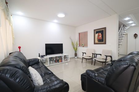 Sala de casa à venda com 4 quartos, 308m² em Vila Santa Teresa, Santo André