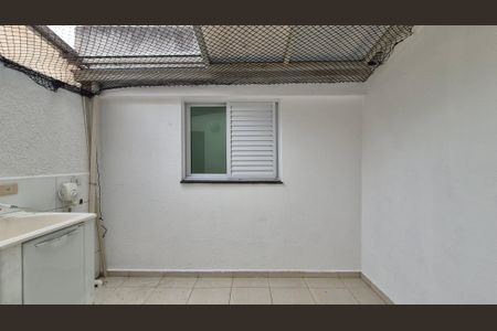 Vista Sala de apartamento à venda com 2 quartos, 49m² em Vila Guiomar, Santo André