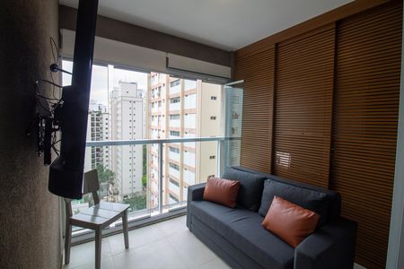 Apartamento para alugar com 36m², 1 quarto e 1 vaga Apartamento para alugar com 36m², 1 quarto e 1 vagaSala