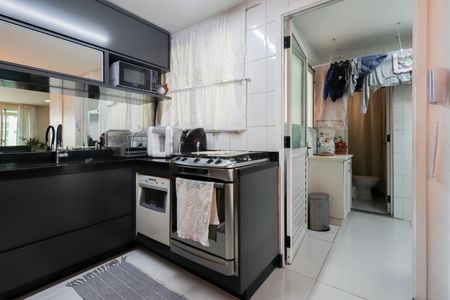 Cozinha de apartamento à venda com 3 quartos, 125m² em Brooklin, São Paulo