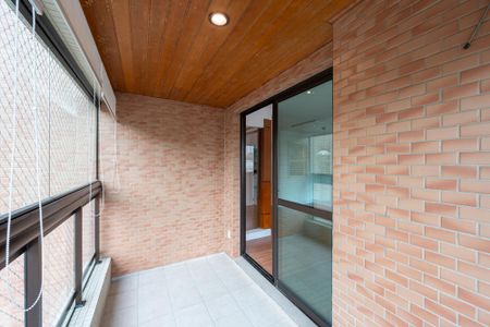 Varanda da Sala de apartamento para alugar com 3 quartos, 100m² em Vila Clementino, São Paulo