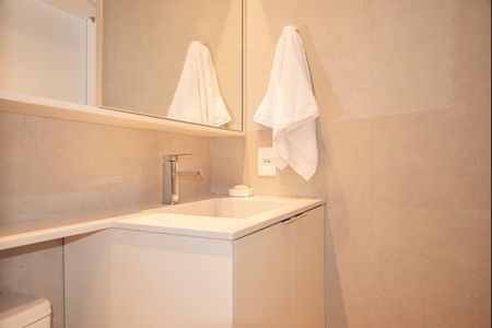 Apartamento para alugar com 88m², 2 quartos e 1 vagaBanheiro da Suíte