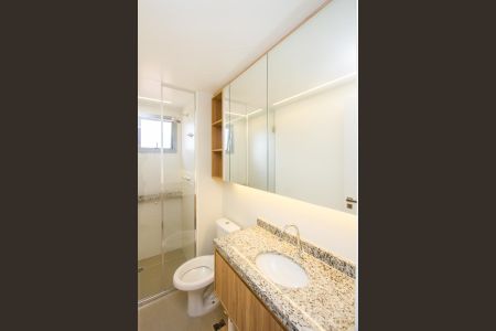 Apartamento para alugar com 40m², 2 quartos e sem vaga Apartamento para alugar com 40m², 2 quartos e sem vagaBanheiro social