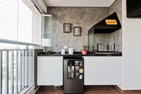 Varanda da Sala de apartamento à venda com 2 quartos, 88m² em Vila Albertina, São Paulo